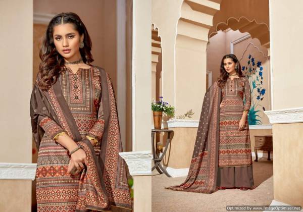 Bipson Elegance 1186 To 1189 Designer Fancy Ethnic Wear Tussar Silk Ready Made Dress Collection